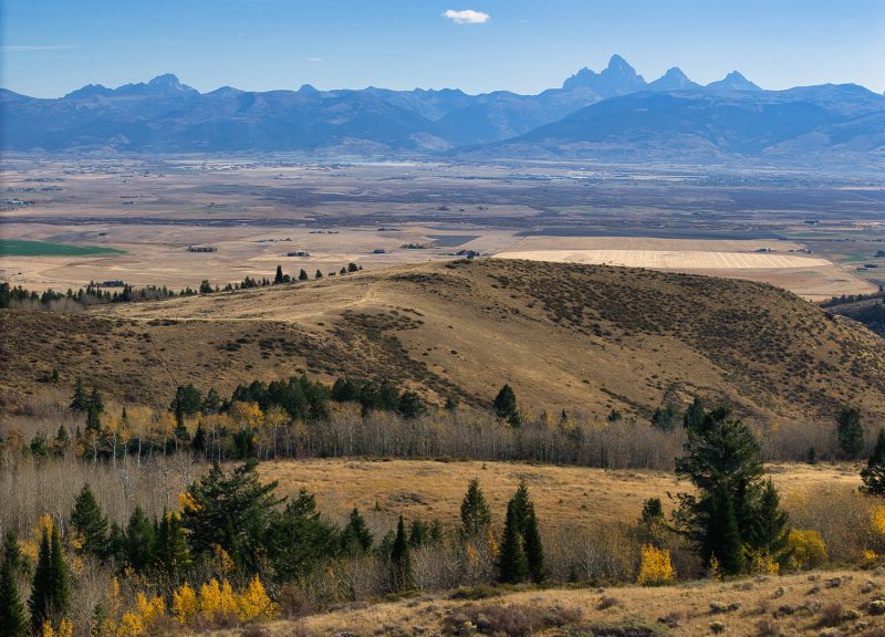 Big Holes Hidden Canyon Teton Mountain views