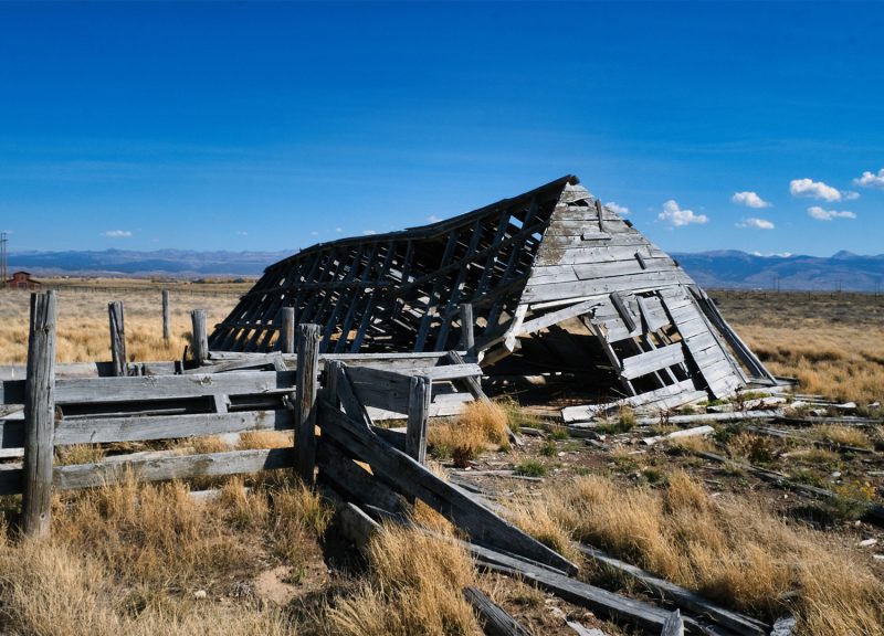 antique shed on Butterfly Flats